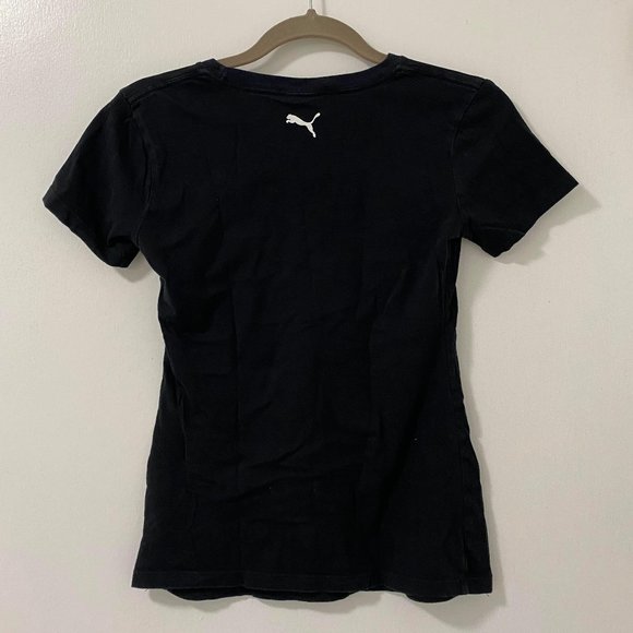 (3 / $15) Puma Black Tee - Picture 3 of 3